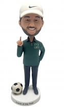 Custom bobblehead Football coach