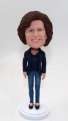 Custom bobblehead- FBI agent