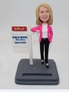 Custom bobbleheads-Realtor/ Real estate agent female