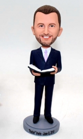 Custom bobbleheads- pastor