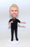 Custom singing bobblehead doll