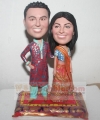 Custom bobbleheads-Movie character themed wedding gifts