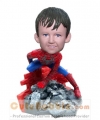 Spiderman boy custom bobblehead
