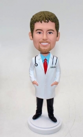 Custom doctor bobblehead