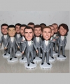 Custom bobbleheads dolls for bestman groomsmen