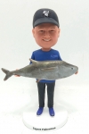 Custom bobblehead fisherman