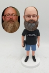 Custom C Disc golf bobblehead