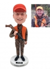 Custom Bobblehead Hunter With Rifle