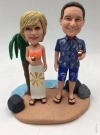 Custom bobbleheads- Beach themed