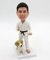 Custom Jiu Jitsu bobblehead