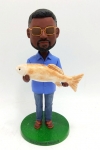 Fisherman custom bobble heads