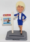 Real estate agent -Personalised bobblehead