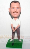 Golfer bobblehead