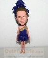 Custom dacing girl bobblehead