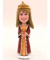 Custom queen/princess bobblehead