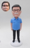 Custom bobblehead doll made from picture