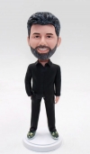 Custom bobbleheads-Man in Casual