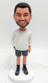 Custom bobblehead Super Tennis Mom