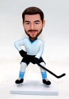 Personalized custom bobblehead-Playing Hockey