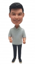Custom Bobblehead Thumbs Up Man Gifts For Boyfriend