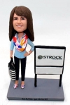 custom bobbleheads-female realtor