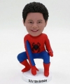 Spider superhero boy custom bobblehead