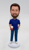 Custom bobblehead with beer