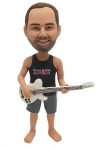 Guitar Custom Bobble Head Rocker Male Bobblehead