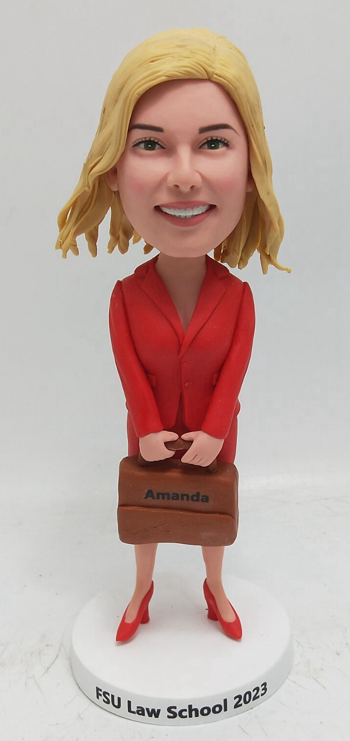 Custom lawyer bobblehead - Click Image to Close