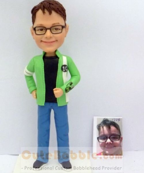 CUSTOM My face superhero BOBBLEHEADS X-MEN for boy - Click Image to Close