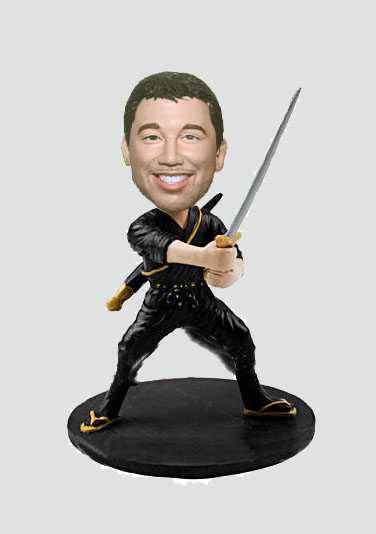 Ninja Bobblehead-Creative gift - Click Image to Close