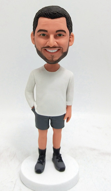 Custom bobblehead Super Tennis Mom - Click Image to Close