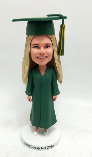 Graduation gift custom Bobbleheads - Click Image to Close