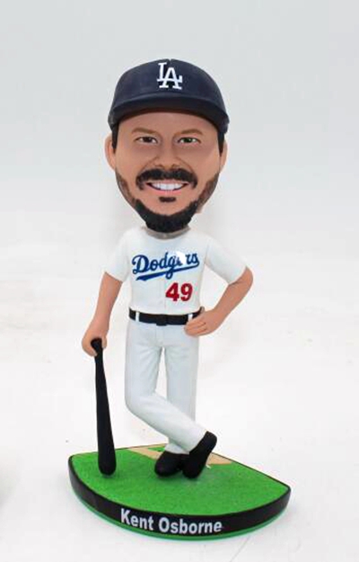 Dodgers-Custom baseball player bobblehead - Click Image to Close