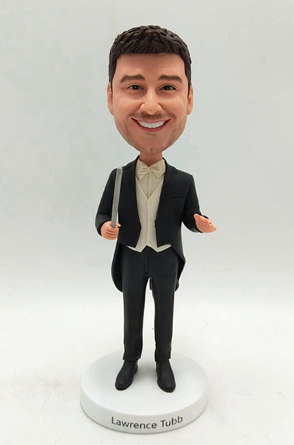 Custom music conductor bobbleheds - Click Image to Close