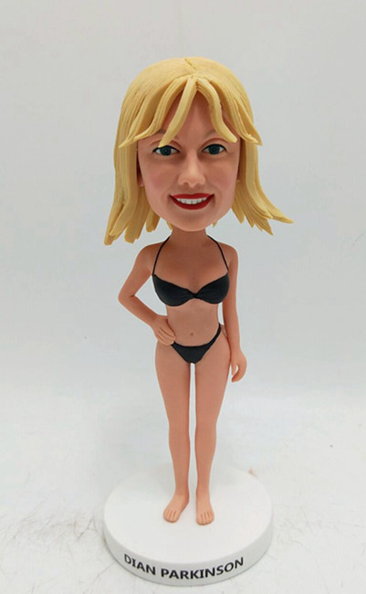 Custom bobbleheads-girl in bikini - Click Image to Close