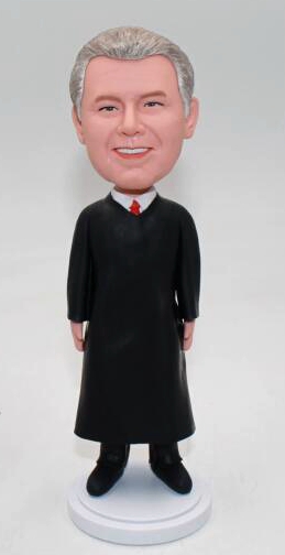 Custom judge bobblehead - Click Image to Close