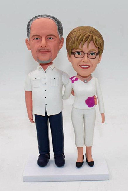 Bobbleheads gift for Couple - Click Image to Close