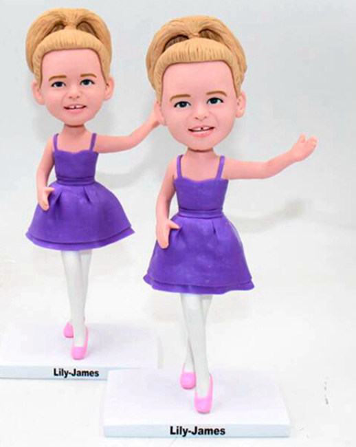 Custom ballet bobbleheads - Click Image to Close