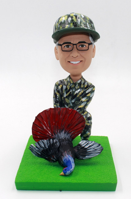 Custom bobblehead- hunting - Click Image to Close